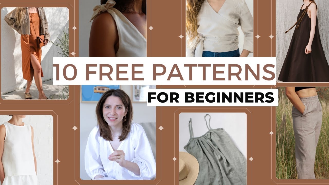 FREE SEWING PATTERNS FOR BEGINNERS SPRING SUMMER YouTube FREE SEWING PATTERNS FOR BEGINNERS SPRING SUMMER YouTube