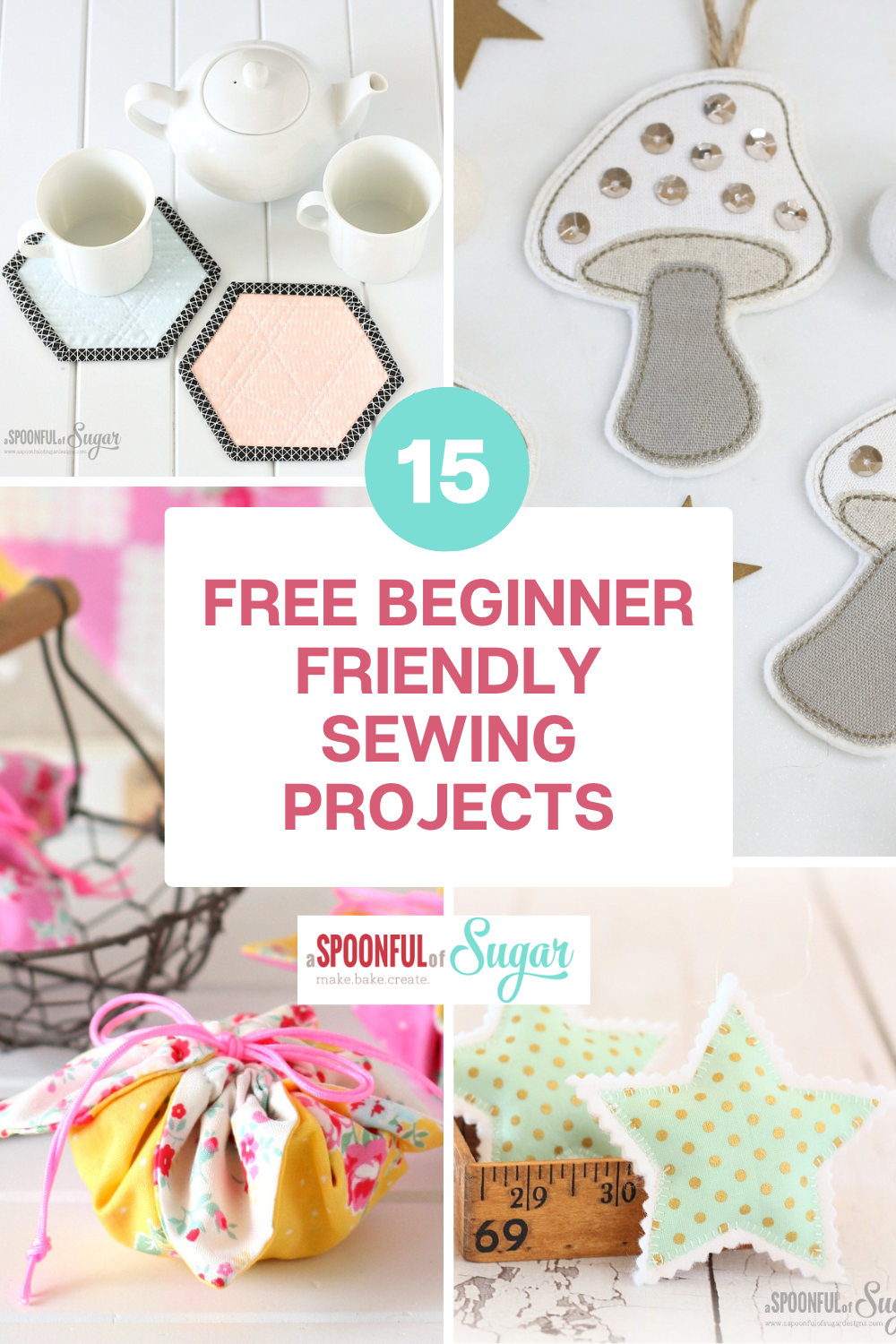 Free Sewing Projects For Beginners A Spoonful Of Sugar