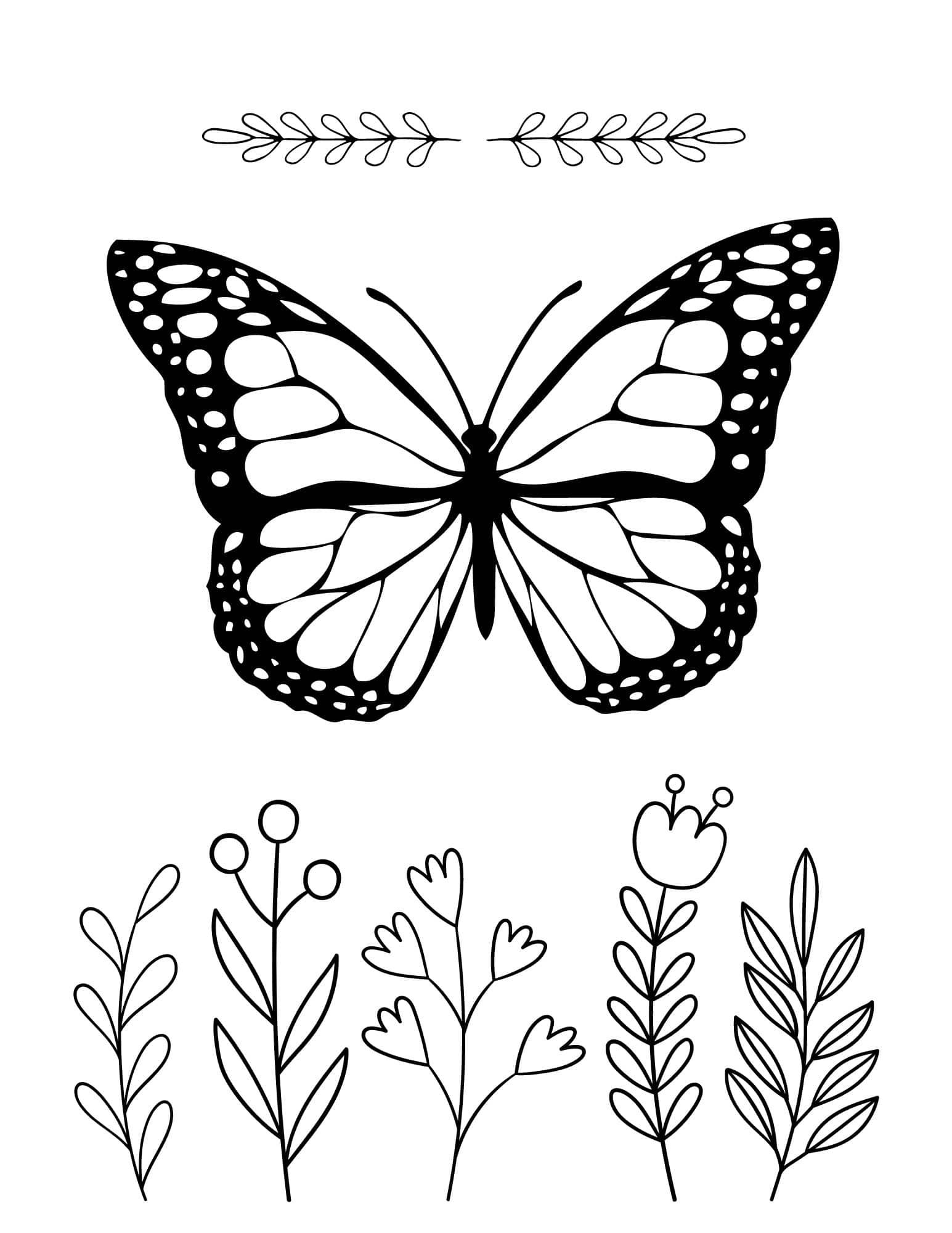 free coloring pages of butterflies free coloring pages of butterflies