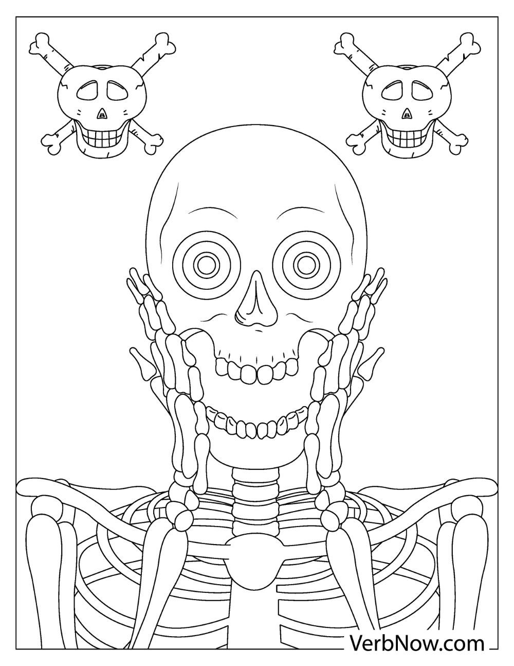 coloring pages of skeletons coloring pages of skeletons