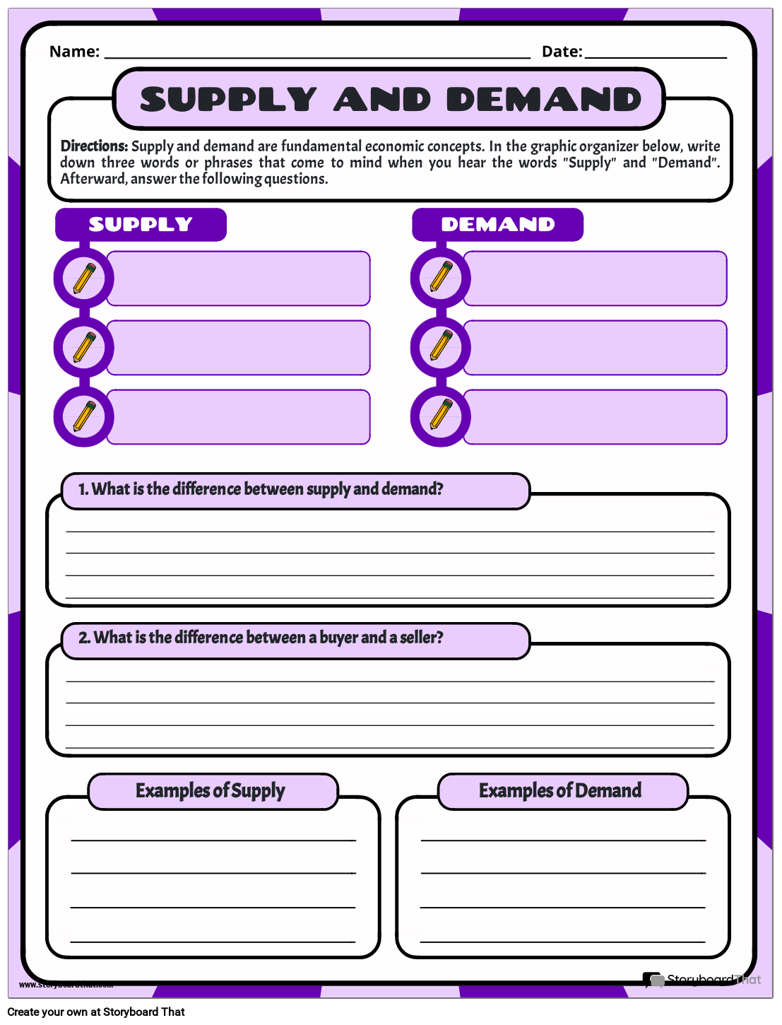 Free Supply And Demand Worksheets Practice And Activities Worksheets Library Free Supply And Demand Worksheets Practice And Activities Worksheets Library