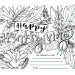 Free Thanksgiving Coloring Pages To Help Children Express Gratitude