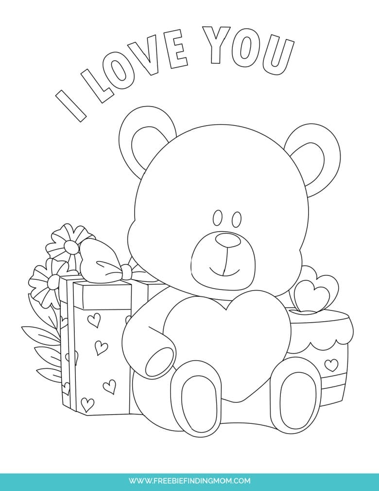Free Valentine Coloring Pages For Adults Printable