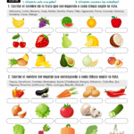 Frutas Y Vegetales En Espa ol Ejercicios En PDF Spanish Learning Lab