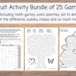 Fun amp Games Games amp Puzzles Puzzles Adult Puzzles 25 Worksheets Library