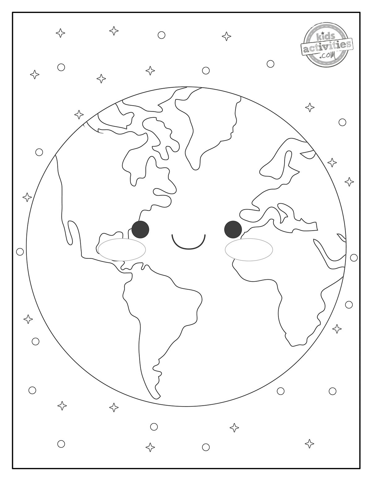 Fun Earth Coloring Pages For Kids And Adults Kids Activities Blog Fun Earth Coloring Pages For Kids And Adults Kids Activities Blog