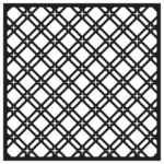Geometric Crosshatch Pattern Stencil Background SVG For