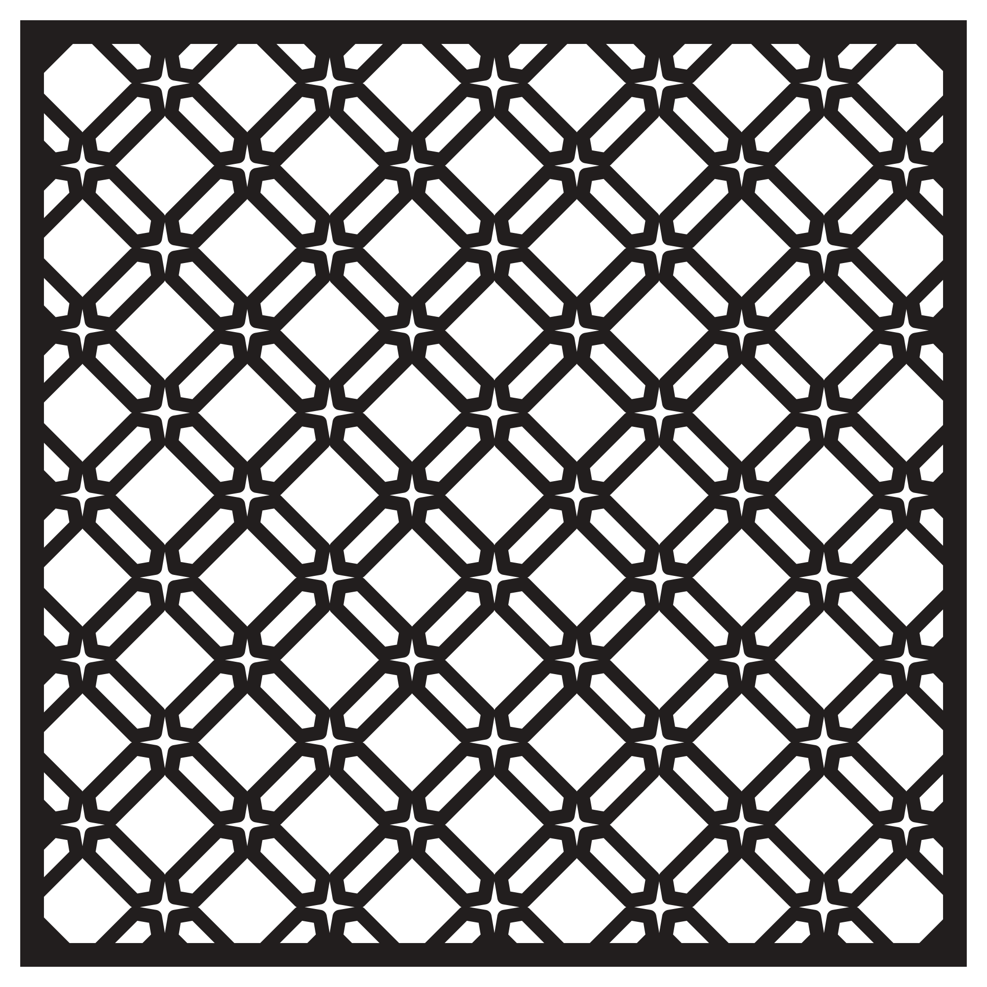 Geometric Crosshatch Pattern Stencil Background SVG For