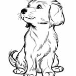 Get Your Puppy Fix Over 200 Printable Puppy Coloring Pages Digital Download Etsy