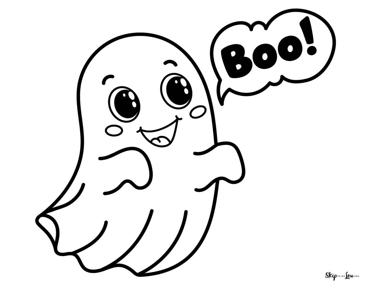 Ghost Coloring Pages Skip To My Lou Ghost Coloring Pages Skip To My Lou