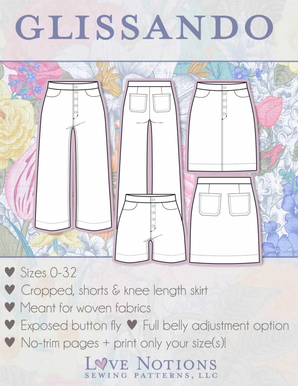 Glissando Love Notions Sewing Patterns Glissando Love Notions Sewing Patterns