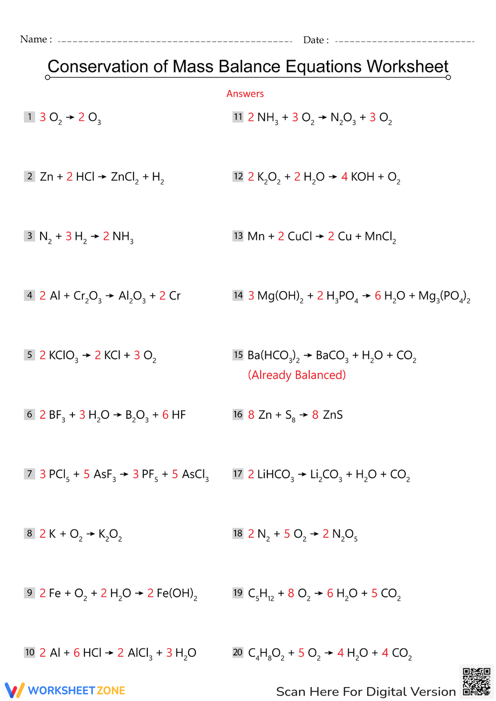 Grade 7 Conservation Of Mass Worksheets Printable Grade 7 Conservation Of Mass Worksheets Printable