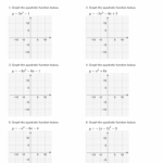 Graph Quadratic Functions Worksheet Worksheets Library
