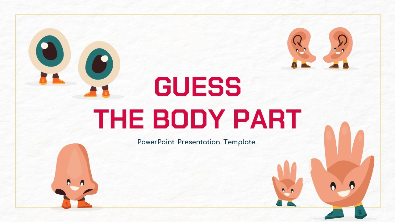 Guess The Body Part Game Template For PowerPoint And Google Slides SlideChef
