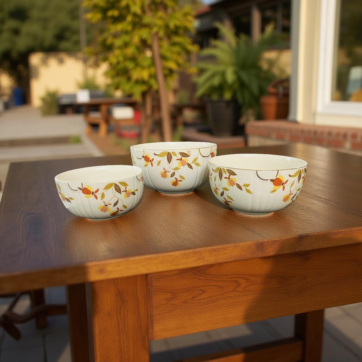 Hall Autumn Leaf Bowl Etsy