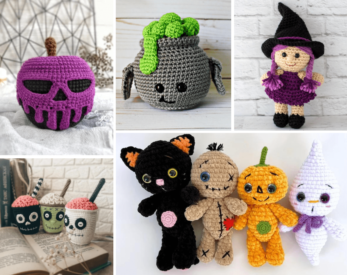 Halloween Amigurumi That Are Eerie sistable Crochet 365 Knit Too