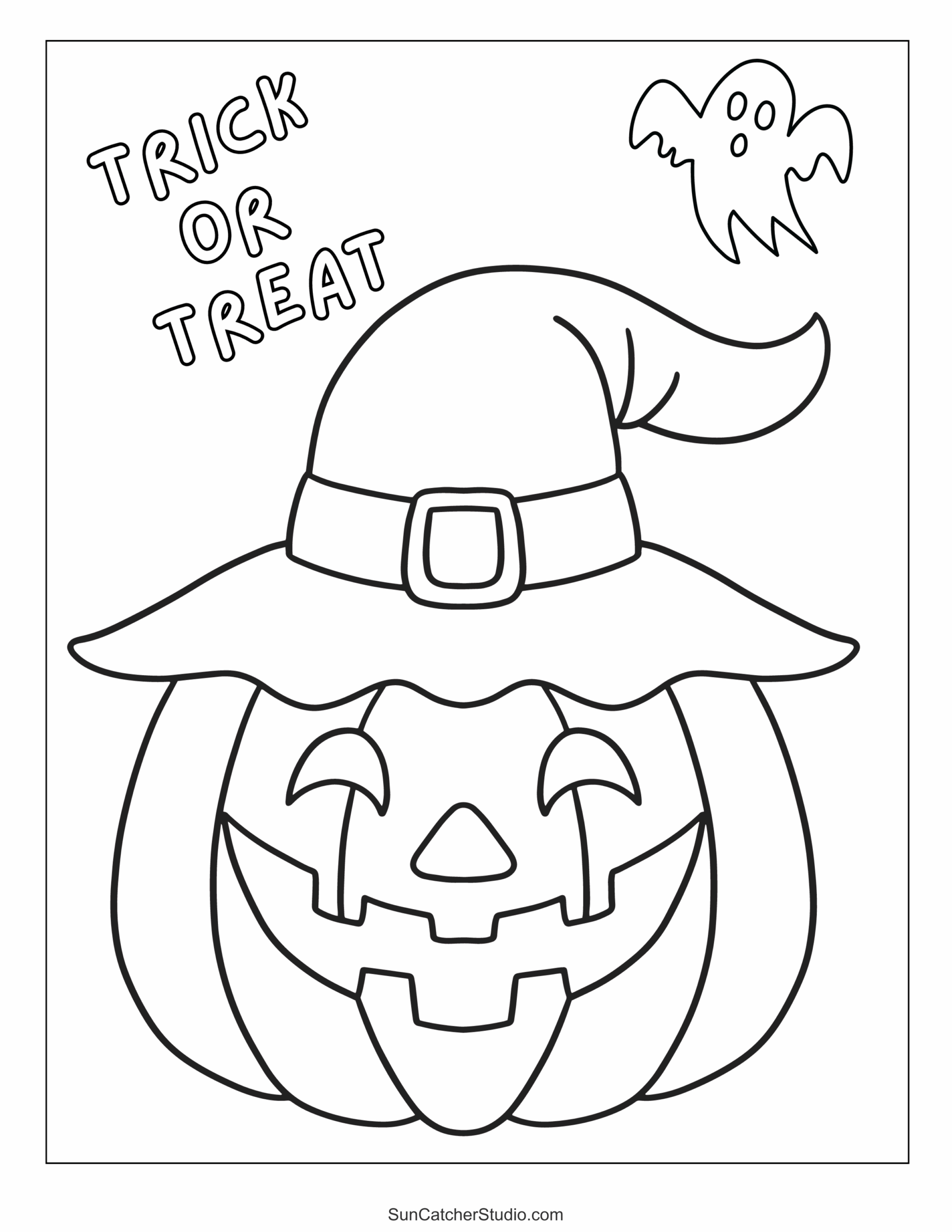 halloween printable coloring sheets