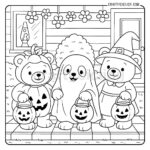 Halloween Coloring Pages CraftyCiciJoy Coloring Pages