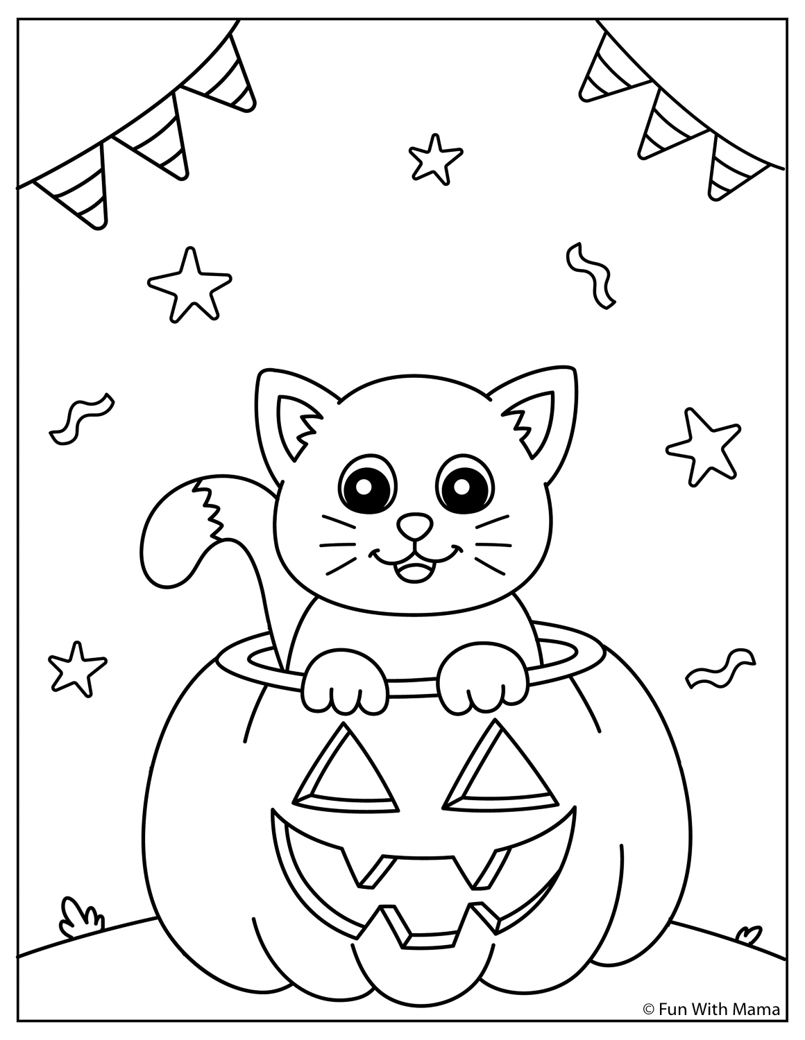 printable halloween coloring pages printable halloween coloring pages