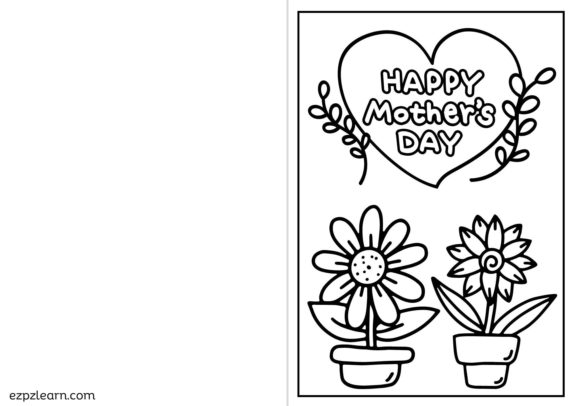 Happy Mother s Day Card Free PDF Download Ezpzlearn Happy Mother s Day Card Free PDF Download Ezpzlearn