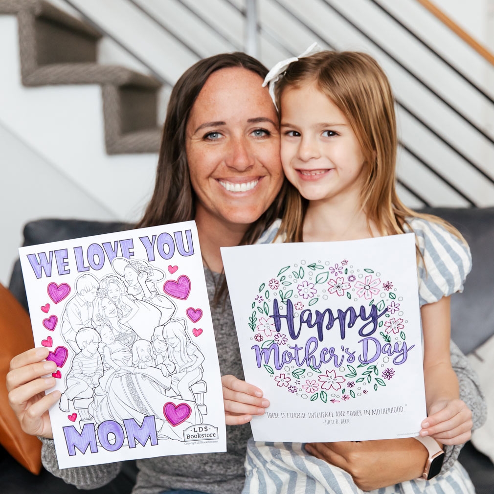 Happy Mother s Day Coloring Page Printable Happy Mother s Day Coloring Page Printable