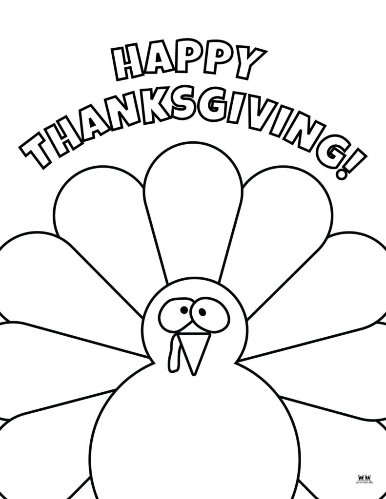 Happy Thanksgiving Coloring Pages 20 FREE Printables Printabulls Happy Thanksgiving Coloring Pages 20 FREE Printables Printabulls