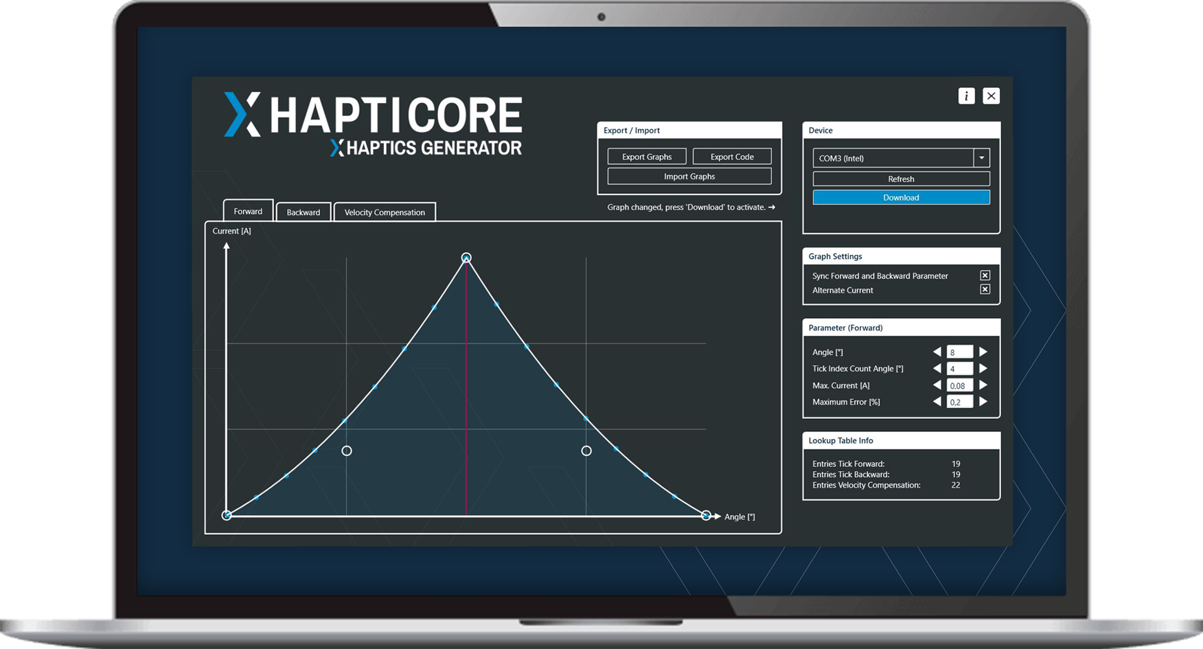 HAPTICORE Haptics Generator Create Your Own Haptic Patterns HAPTICORE Haptics Generator Create Your Own Haptic Patterns