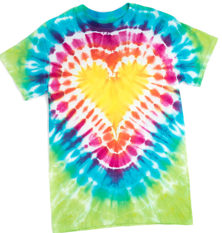 Heart Tie dye Technique Tie Dye Your Summer