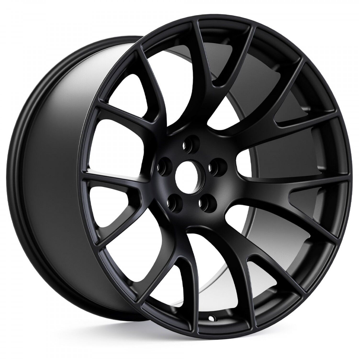Hellcat Matte Black Wheel 20 X 11 6 Offset 5x127 Bolt Pattern Vzn123908