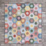 Hexaround a FREE Jelly Roll Quilt Pattern Material Girl Quilts