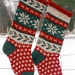 Holly Christmas Stocking Kits And Pattern Annie s Woolens Christmas Stocking DesignsAnnie s Woolens Christmas Stocking Designs