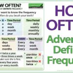 How Often Adverbs Of Definite Frequency Learn English Adverbs Of Frequency ESOL Grammar YouTube