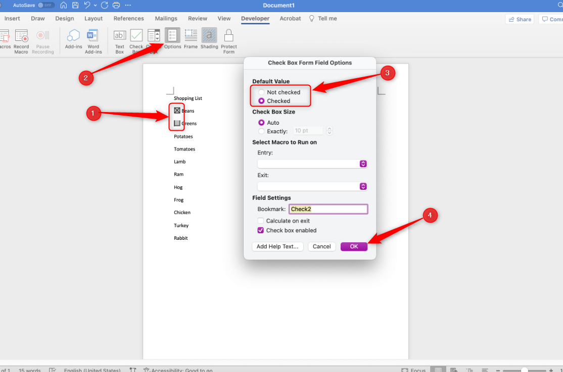 How To Add Check Boxes To Microsoft Word Documents PCWorld