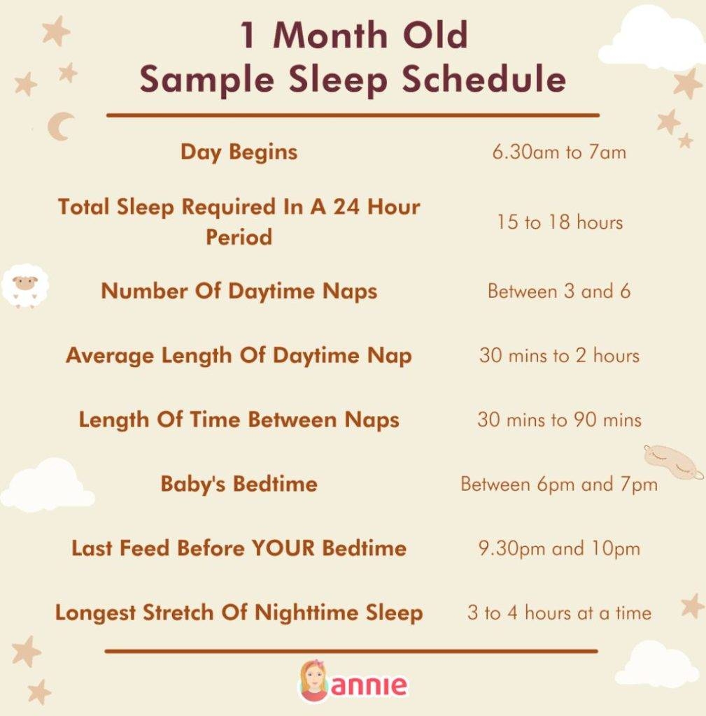 How To Create A 1 Month Old Sleep Schedule Annie Baby Monitor How To Create A 1 Month Old Sleep Schedule Annie Baby Monitor