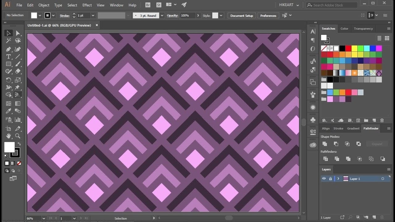 How To Create A Pattern In Adobe Illustrator YouTube
