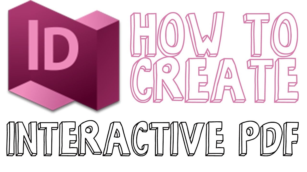 How To Create An Interactive PDF In Indesign Indesign CC Tutorial YouTube
