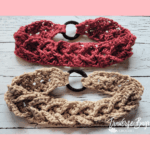 How To Crochet A Boho Hair Tie Headband Easy Free Pattern Traversebaycrochet