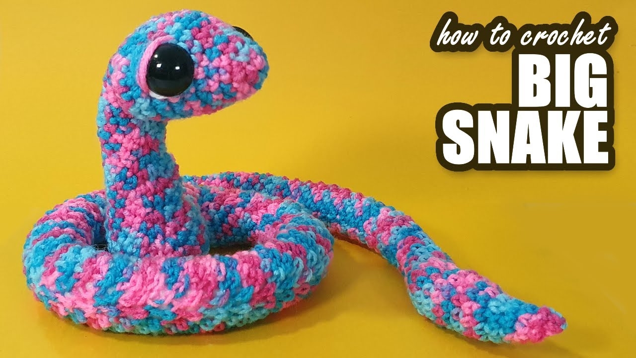 crochet snake pattern free