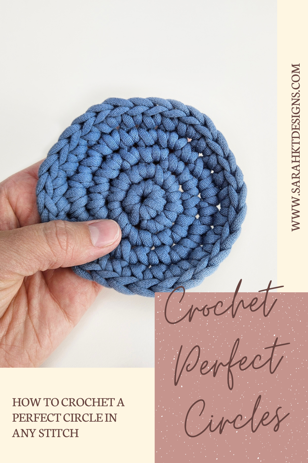 How To Crochet An Even Circle In Any Stitch Stitch And Hound