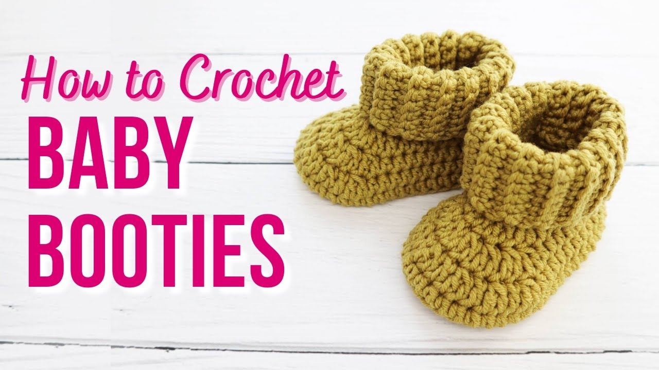 baby booties crochet pattern