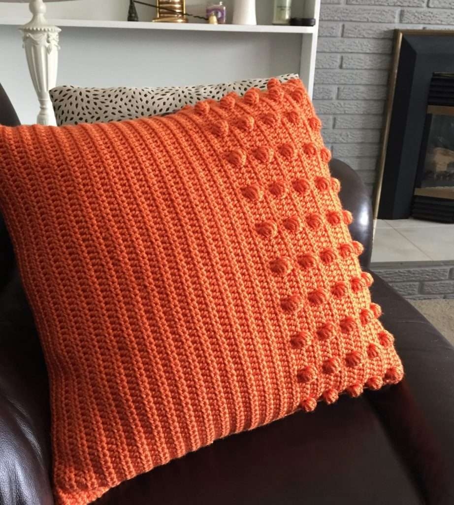 How To Crochet The Burst Of Sunshine Pillow This Pixie Creates