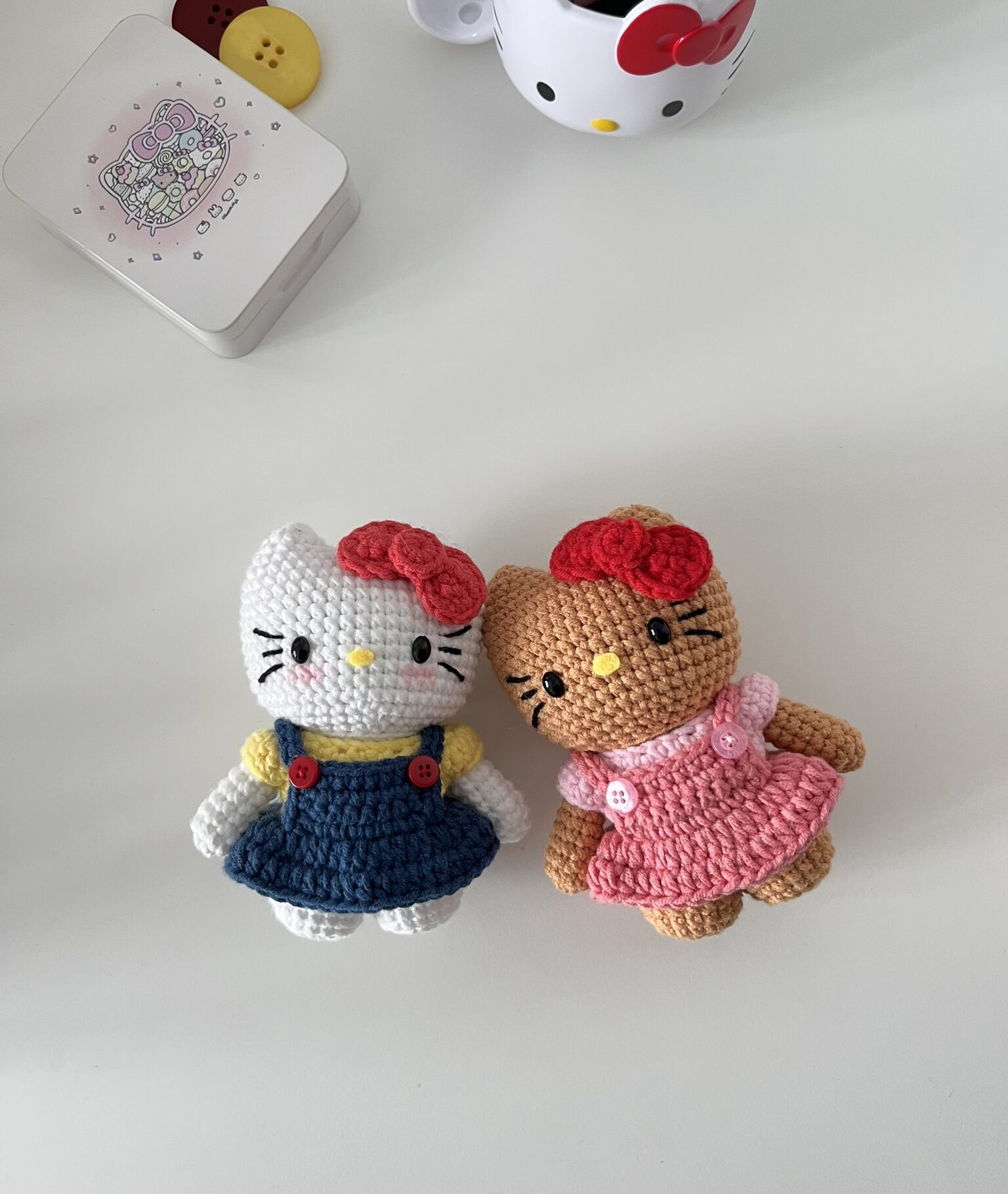How To Crochet Your Own Hello Kitty Plushie In A Cute Little Dress A Complete Written Pattern Along With Video Tutorial Chubbiesbyash