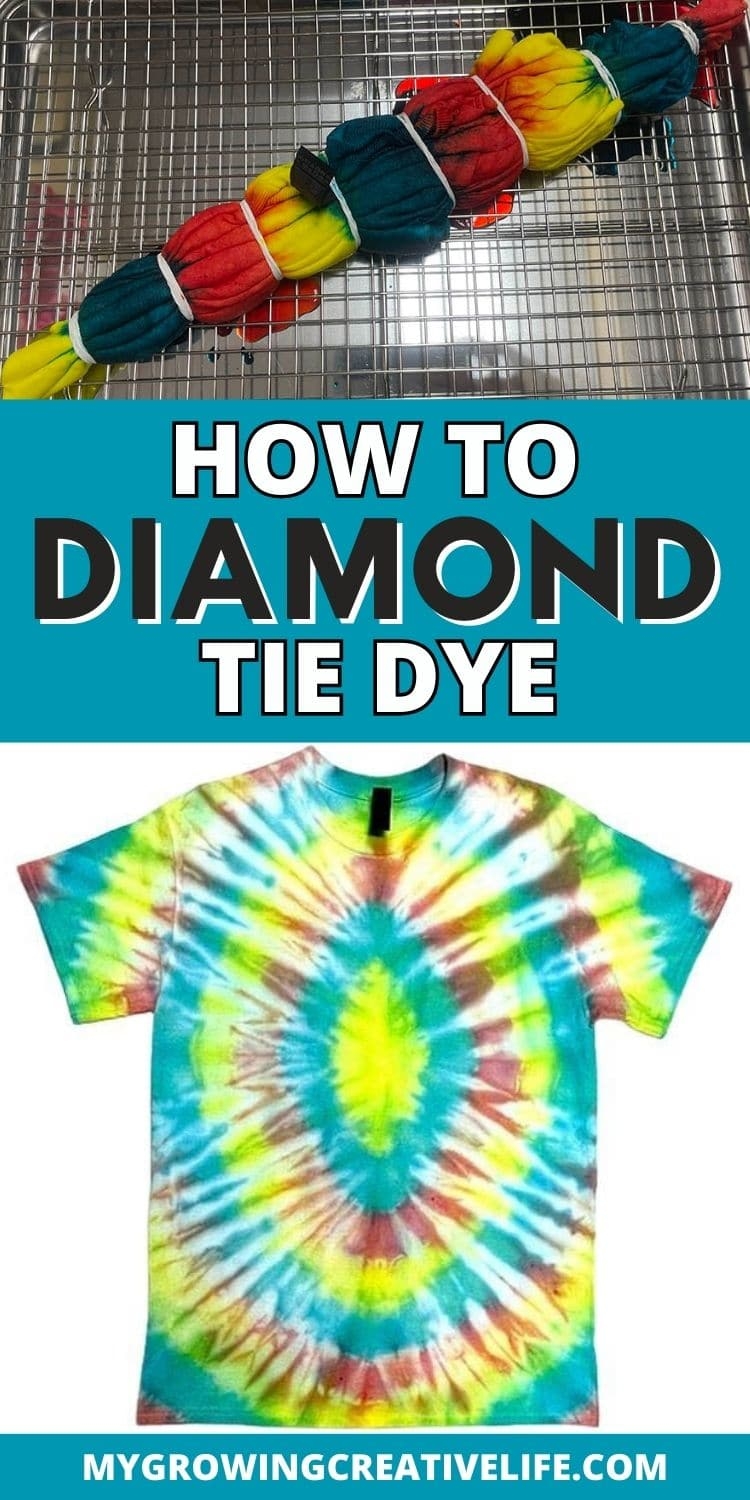 How To Diamond Tie Dye My Growing Creative Life How To Diamond Tie Dye My Growing Creative Life