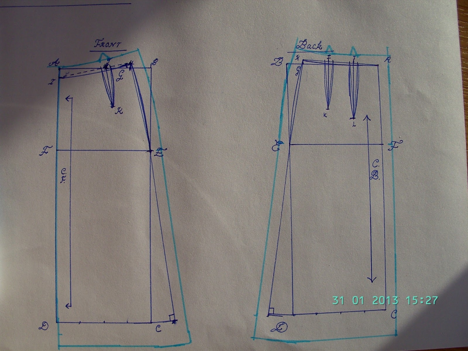 How To Draft A Custom fit A line Skirt Pattern Student Designer How To Draft A Custom fit A line Skirt Pattern Student Designer