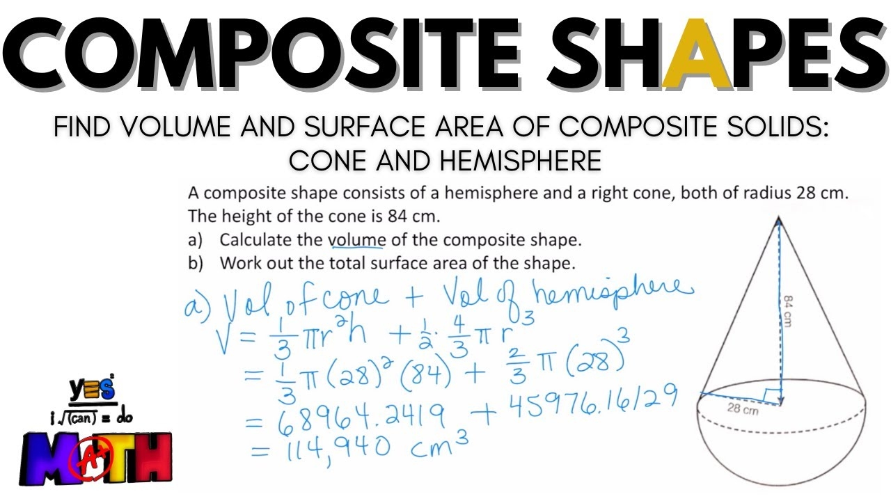 How To Find Volume Of A Composite Figure YouTube