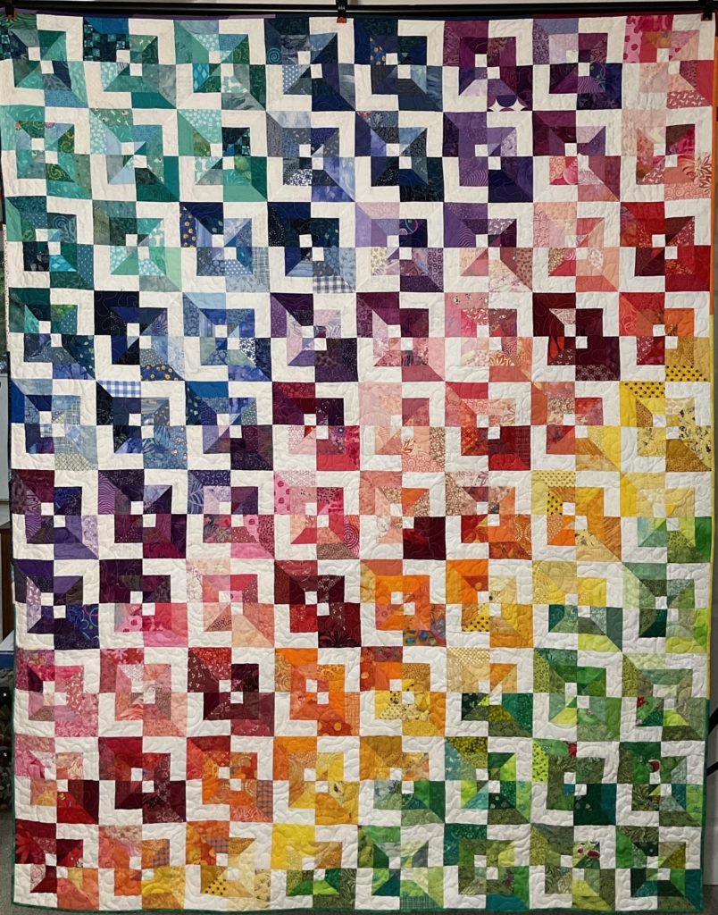 rail fence quilt pattern