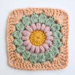 How To Make A Sunburst Granny Square Step By Step