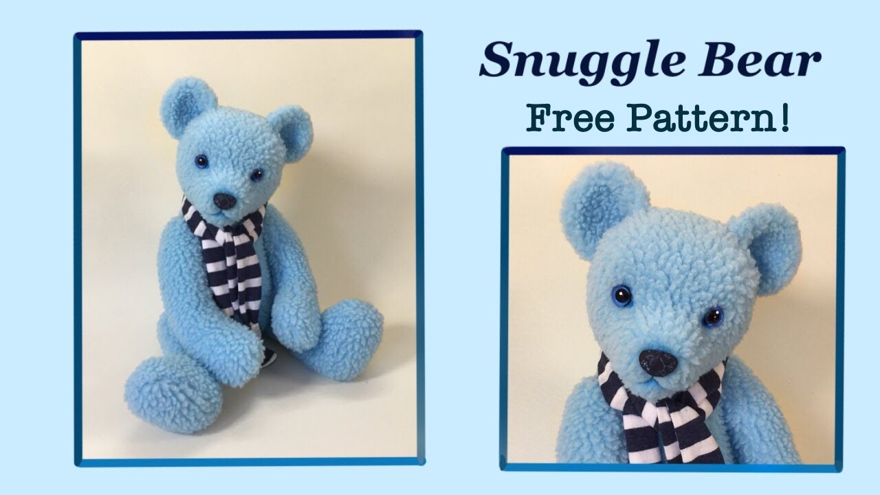 How To Make A Teddy Bear Snuggle Bear FREE PATTERN Full Tutorial With Lisa Pay YouTube How To Make A Teddy Bear Snuggle Bear FREE PATTERN Full Tutorial With Lisa Pay YouTube