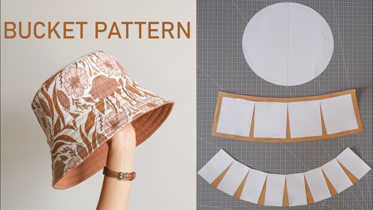 How To Make Bucket Hat Pattern DIY Your Own Bucket Hat YouTube
