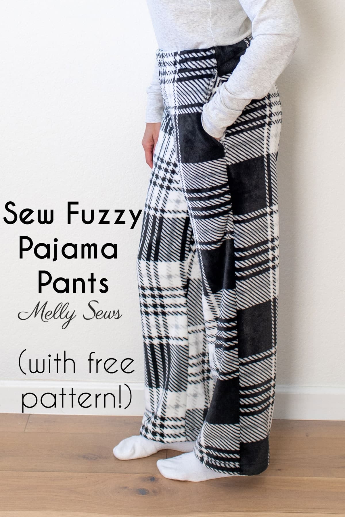 How To Make Fleece PJ Pants DIY Fuzzy Pyjama Project Melly Sews How To Make Fleece PJ Pants DIY Fuzzy Pyjama Project Melly Sews